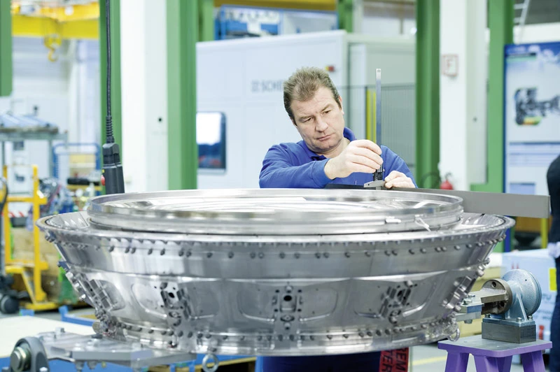 Anspruchsvolle Komponente: