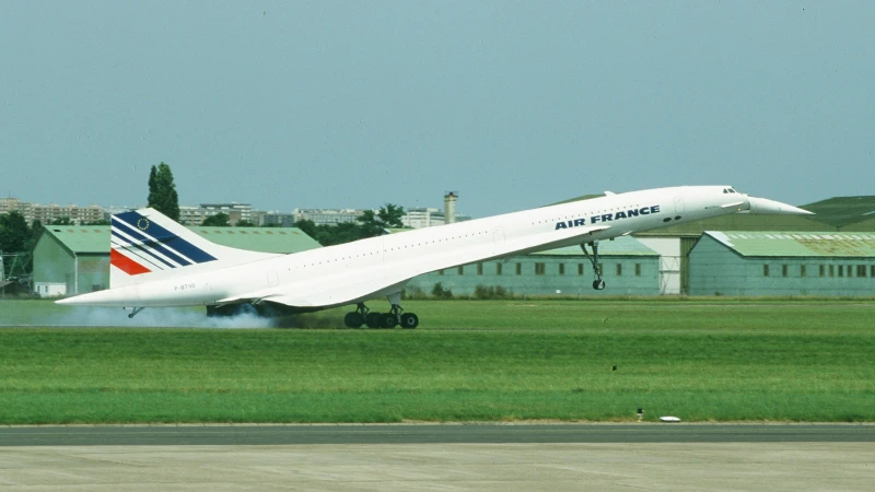 Unterwegs in der Concorde, dem schnellsten Passagierjet