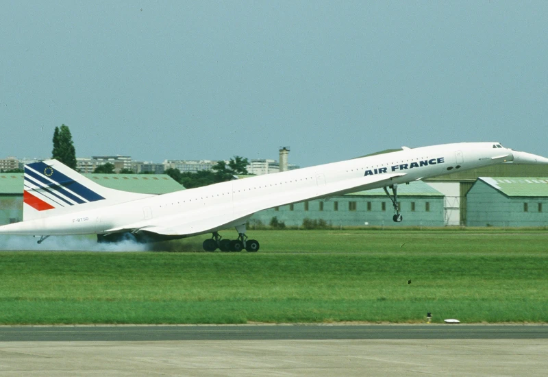 Unterwegs in der Concorde, dem schnellsten Passagierjet