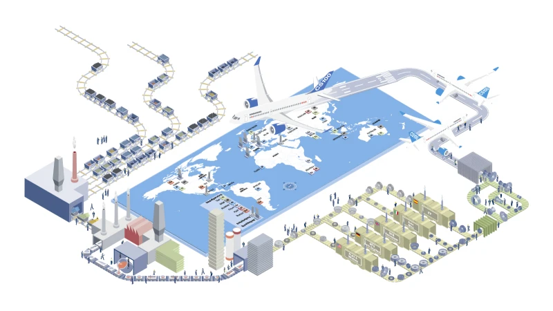 Supply Chain für das PW1500G