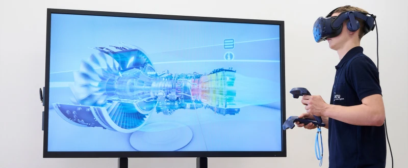 Im DigiLab macht die MTU digitale Innovationen erlebbar