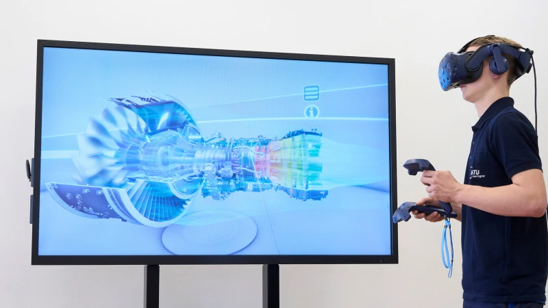 Im DigiLab macht die MTU digitale Innovationen erlebbar