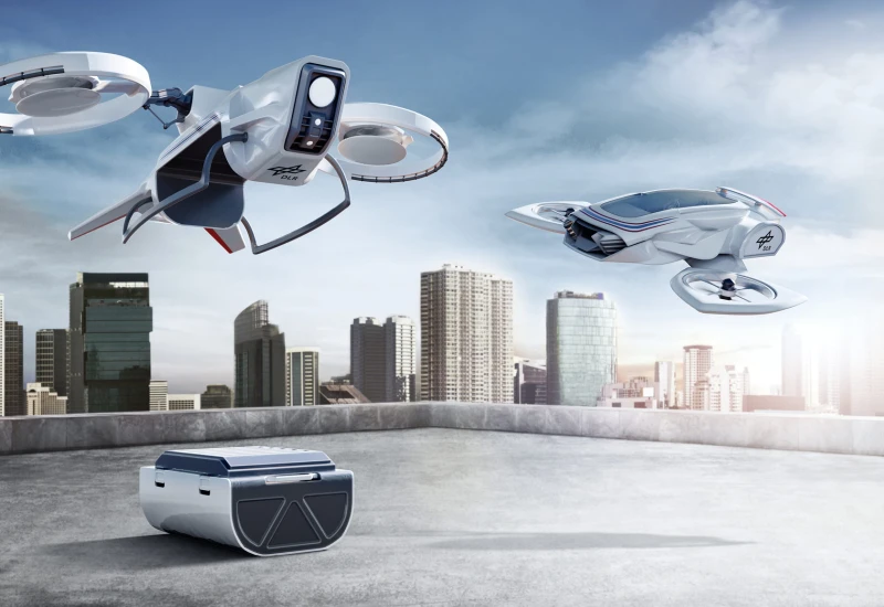 Wie unbemannte Drohnen und Flugtaxis in den Luftraum integriert werden