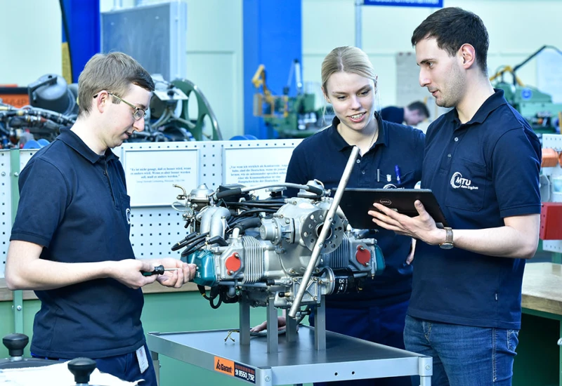 Ausbildung bei der MTU: Sprungbrett ins Berufsleben