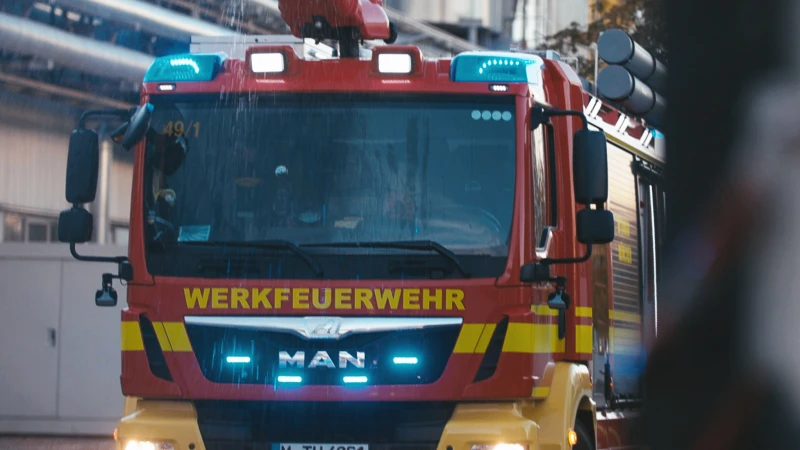 Immer im Einsatz: die Werkfeuerwehr von MTU und MAN
