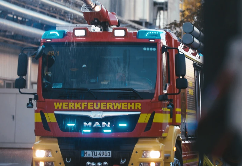 Immer im Einsatz: die Werkfeuerwehr von MTU und MAN