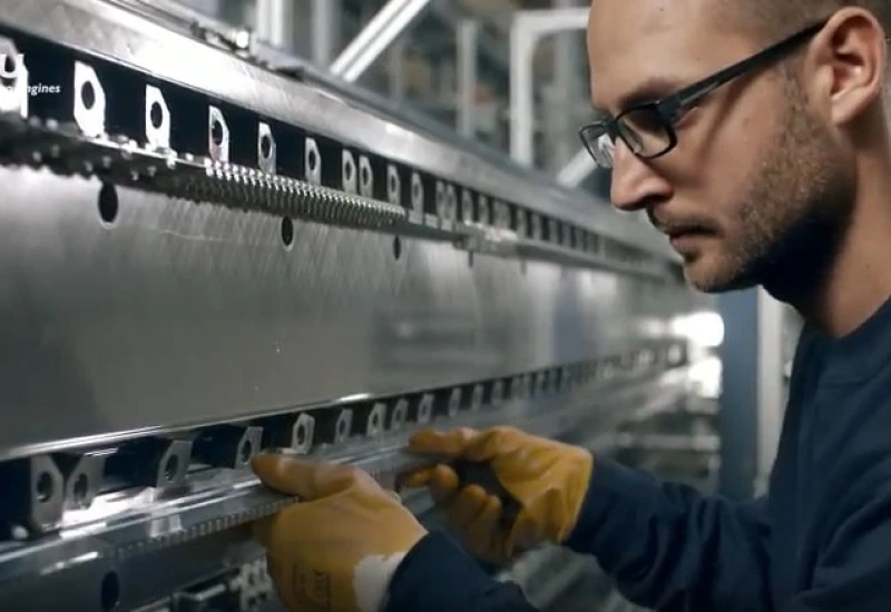 High-tech manufacturing process in use at MTU: Broaching